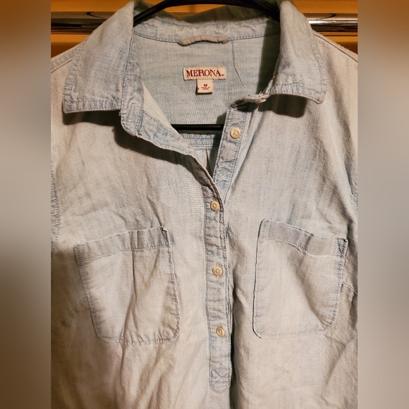 MERONA Tunic Shirt Size M - Picture 2 of 6